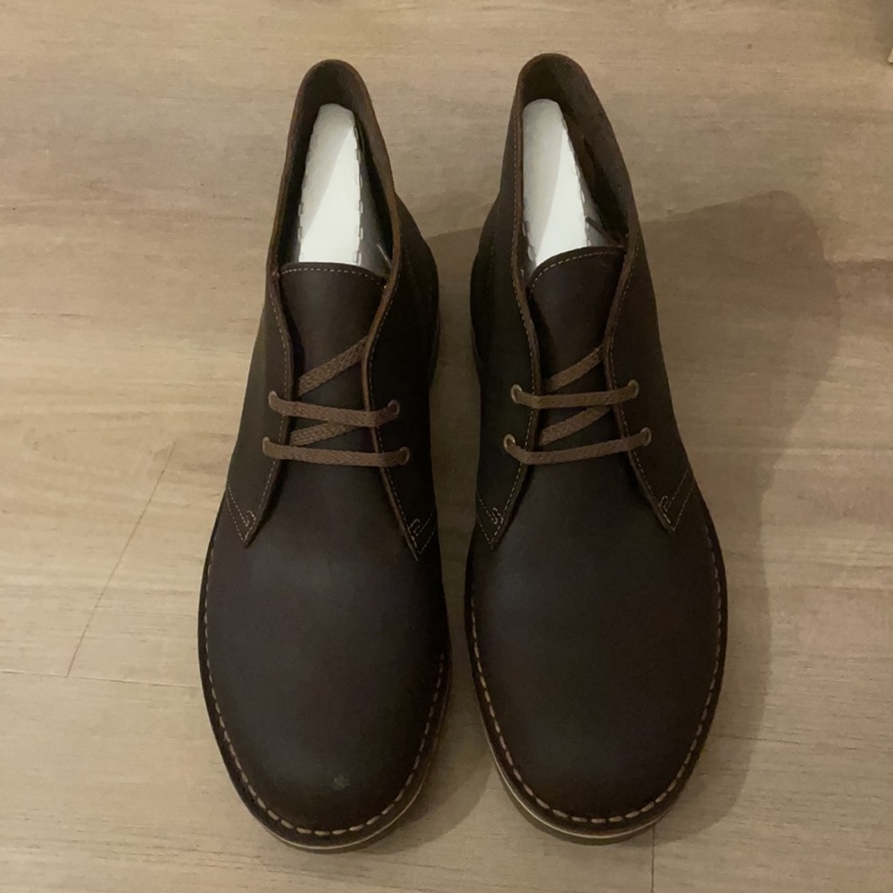 Clarks men's Bushacre 2 “Beeswax” Chukka Boots